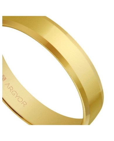 Alianza de Boda de Oro Amarillo Brillo 4mm 9kl Alianza de Boda de Oro Amarillo Brillo 4mm 9kl