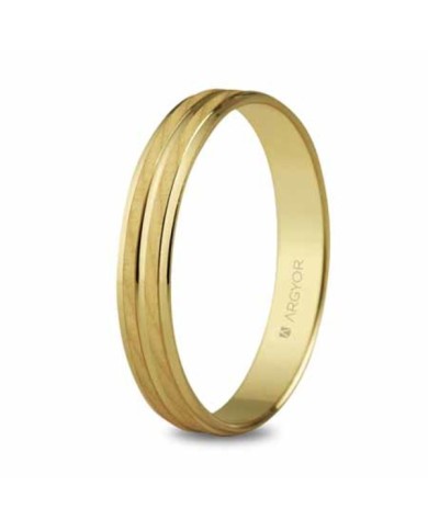 Alianza de Oro 4mm 9kl Alianza de Oro 4mm 9kl