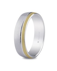 Alianza de plata de diseño para hombre 5,5mm (5755050ND1) Alianza de plata de diseño para hombre 5,5mm (5755050ND1)