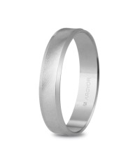 Alianza de plata 4mm biselada (5740308)