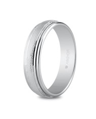 Alianza de plata 5mm facetado (5750133)