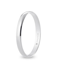 Alianza de Boda de Oro Media Caña 2,5mm 18k