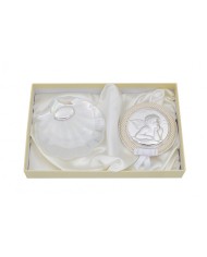 ESTUCHE CONCHA SIMIL NACAR Y MEDALLóN MUSICAL