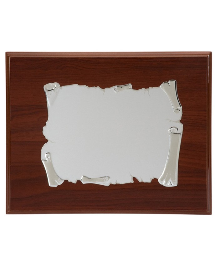 Placa Aluminio Pergamino