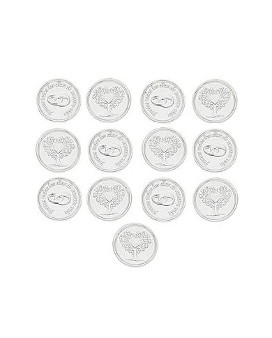 Arras Acero Plateado con estuche