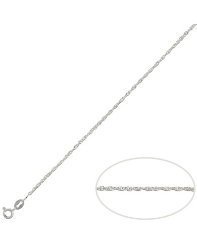 CADENA PLATA 925MM SINGAPUR - 1.50MM