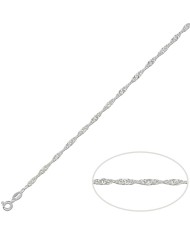CADENA PLATA 925MM SINGAPUR - 2.50MM