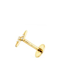 Piercing oro 18k rayo Piercing oro 18k rayo