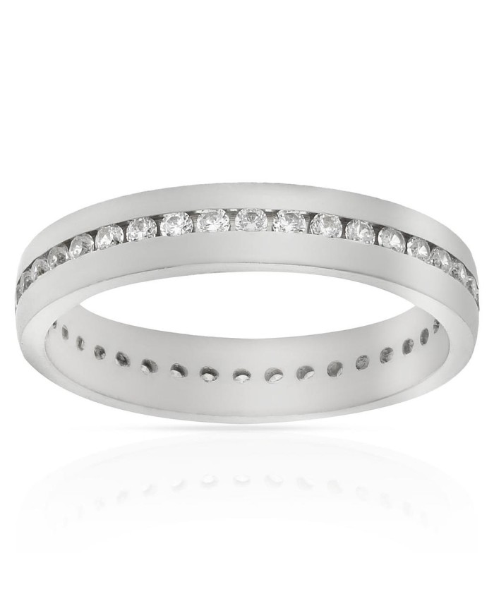 Alianza de plata con circonitas en toda la alianza